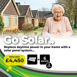 Go Solar and secure your energy future with Solar power