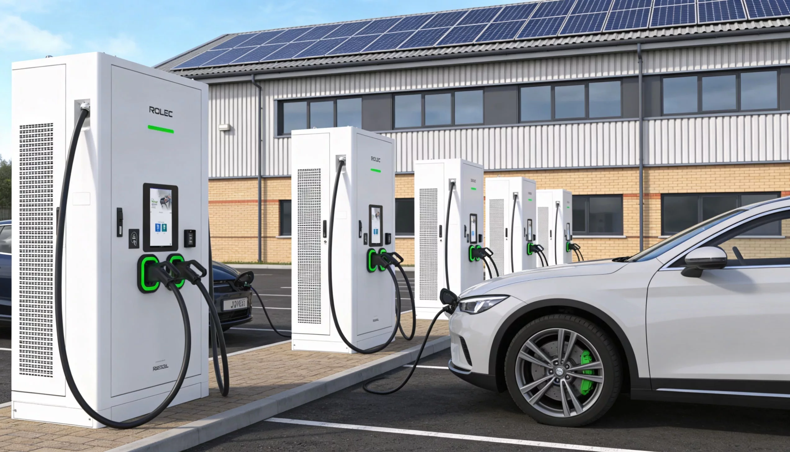Commercial EV charging Wales