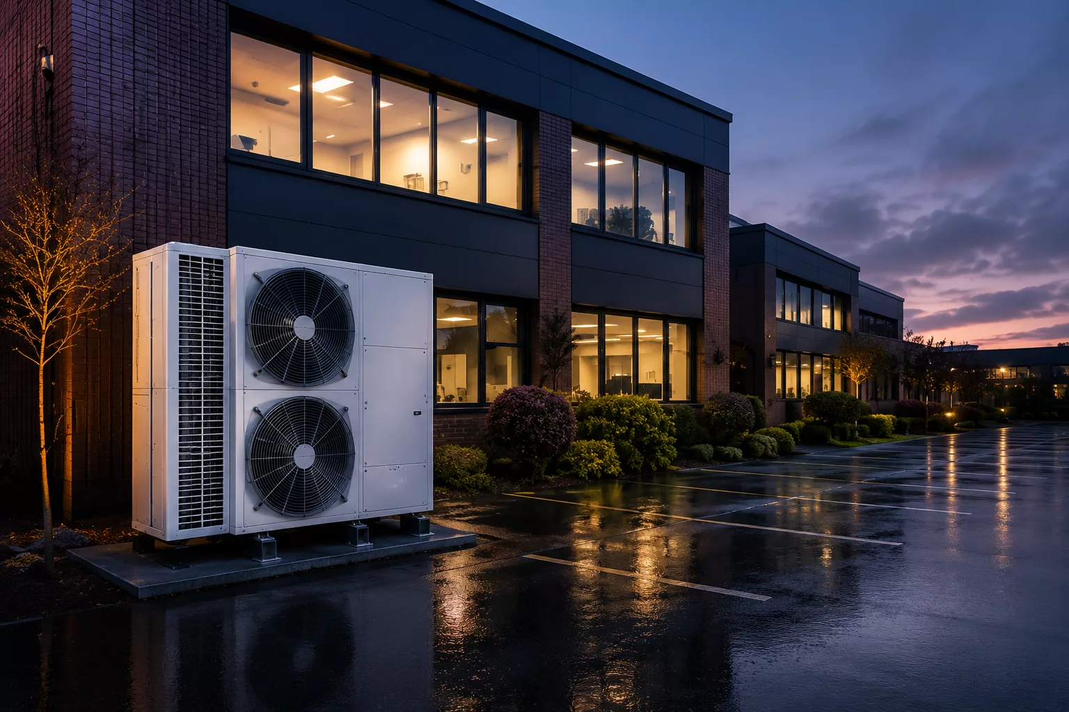 commercial heating assessment for Welsh business premises